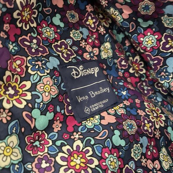Vera Bradley X Disney Sling Backpack Bag Sensational Six Paisley Mickey Friends - Picture 12 of 16